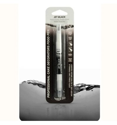 RD Jet Black - double sided food pen