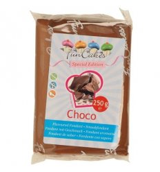 Choco - Ediție Specială - Pastă de zahăr (fondant) cu cacao și aromă de ciocolată - 250g