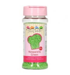 FunCakes Nonpareils - Verde - 80 grame