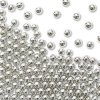 Sugar Pearls 4mm Silver - 25 grams