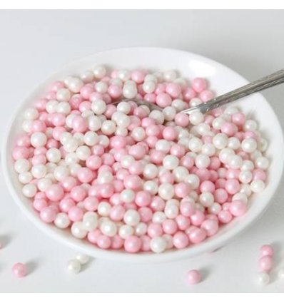 Soft Pearls Pink/White - 70 grams