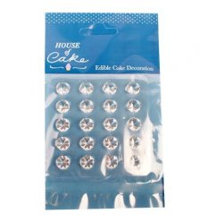 House of Cake Jelly Diamonds -Clear- 20/pack