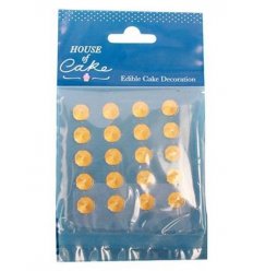 House of Cake Jelly Diamonds -Gold- 20/pack