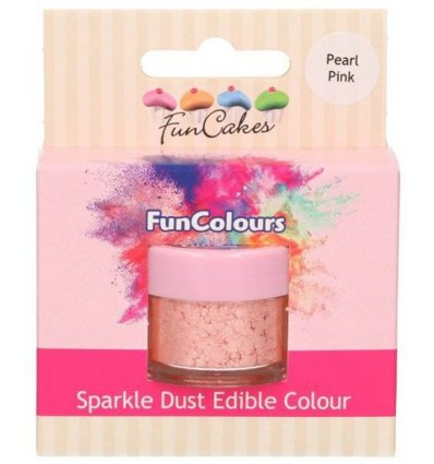 Edible Sparkle Dust -Pearl Pink- Food Color, 2.5g