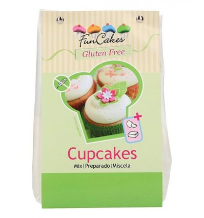 Mix complet pentru Cupcakes, fără gluten, 500g - FunCakes