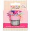 Edible Sparkle Dust -Glitter Dark Silver- Food Color, 3.5g