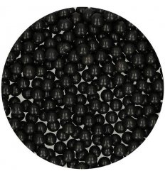 Perle de Zahăr Negre 7mm - 100g
