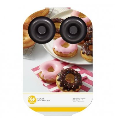 Formă 6 cavități pentru copt Donuts - Wilton